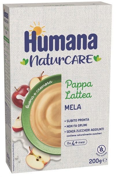 HUMANA PAPPA LATTEA MELA 200 G - Farmapre