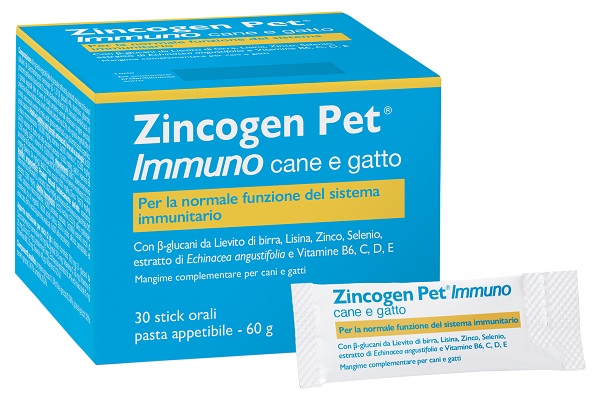 ZINCOGEN PET IMMUNO PASTA 30 STICK - Farmapre