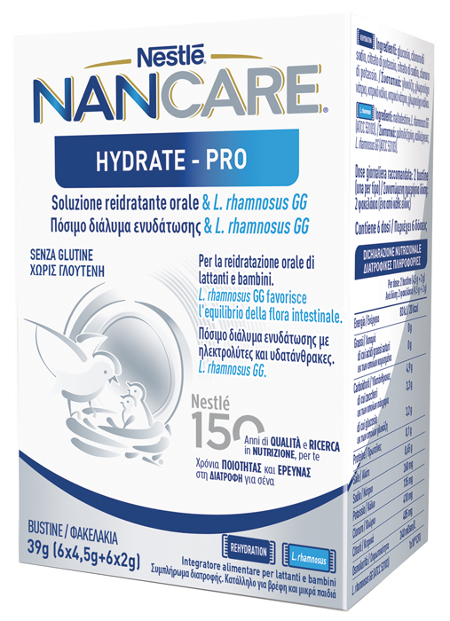 NESTLE' NANCARE HYDRATE PRO BUSTINE 6X4,5 G + 6X2 G - Farmapre