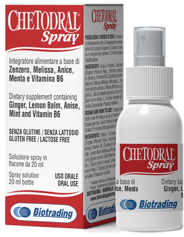 CHETODRAL SPRAY 20 ML - Farmapre