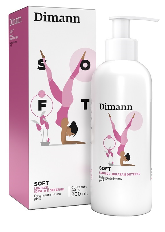 DIMANN SOFT DETERGENTE INTIMO PH 5 200 ML - Farmapre