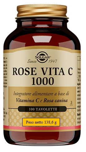 ROSE VITA C 1000 100 TAVOLETTE - Farmapre