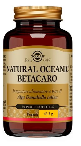 NATURAL OCEANIC BETACARO 60 PERLE - Farmapre