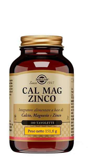 CAL MAG ZINCO 100 TAVOLETTE - Farmapre