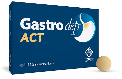 GASTRODEP ACT 24 COMPRESSE MASTICABILI - Farmapre
