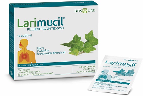 LARIMUCIL FLUIDIFICANTE 600 10 BUSTINE - Farmapre