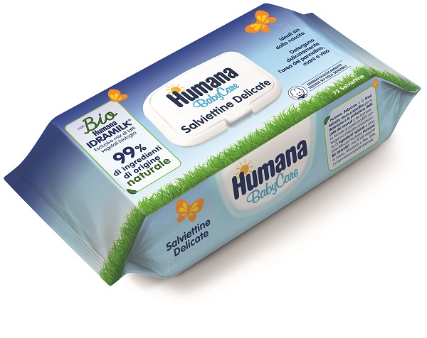 HUMANA BABY CARE SALVIETTE 72 PEZZI - Farmapre