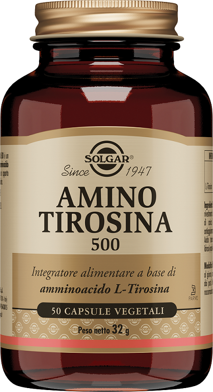 AMINO TIROSINA 500 50 CAPSULE VEGETALI - Farmapre
