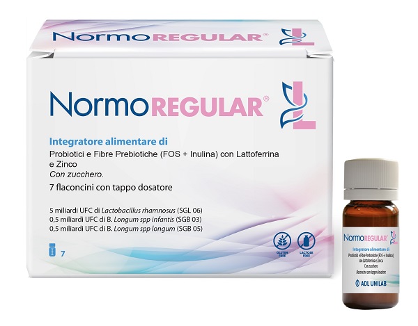 NORMOREGULAR L 7 FLACONCINI DA 12 ML - Farmapre