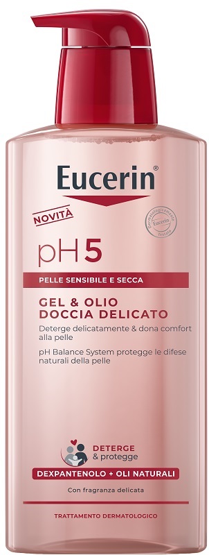 EUCERIN GEL & OLIO DOCCIA DELICATO 400 ML - Farmapre