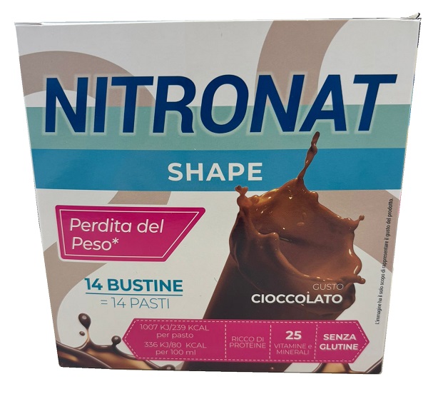 NITRONAT SHAPE CIOCCOLATO 14 BUSTINE - Farmapre