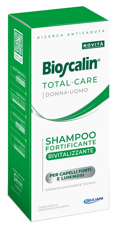 BIOSCALIN TOTAL CARE SHAMPOO FORTIFICANTE RIVITALIZZANTE 200 ML - Farmapre