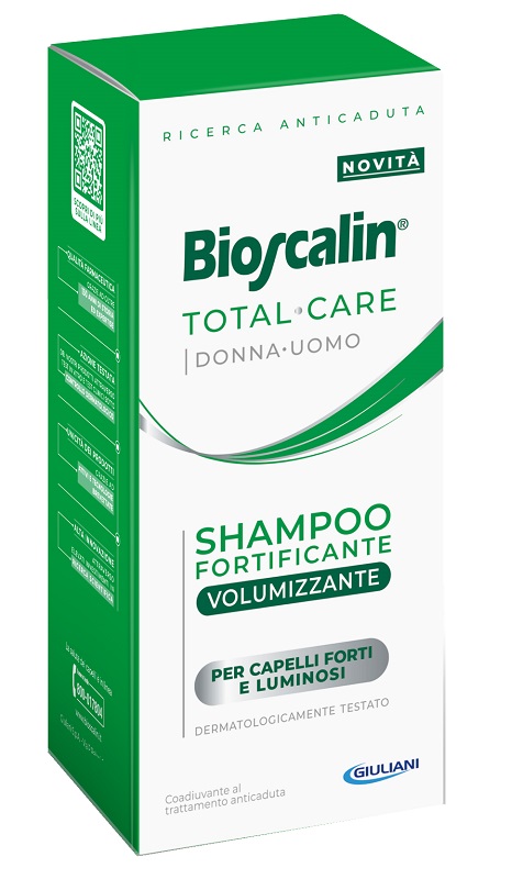 BIOSCALIN TOTAL CARE SHAMPOO FORTIFICANTE VOLUMIZZANTE 200 ML - Farmapre