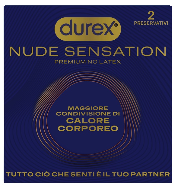 PRESERVATIVO DUREX NUDE SENSATION 2 PEZZI - Farmapre