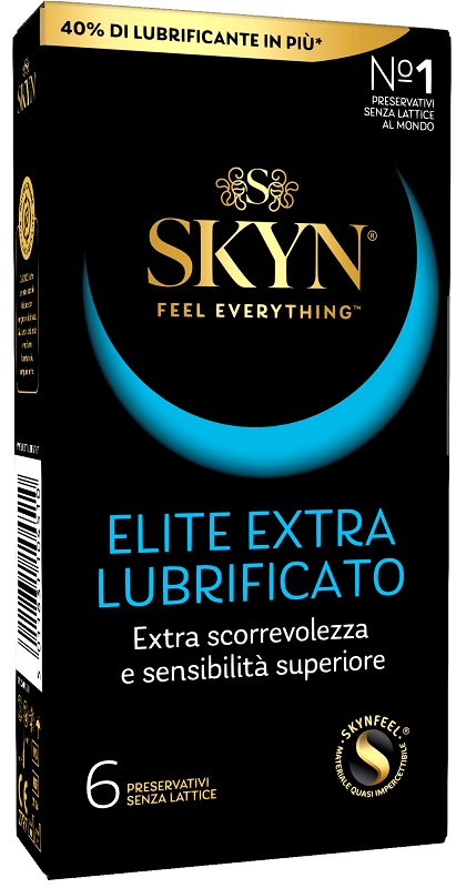 PROFILATTICO SKYN ELITE EXTRA LUBRIFICATO 6 PEZZI - Farmapre