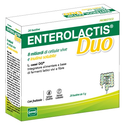 ENTEROLACTIS DUO POLVERE 20 BUSTINE - Farmapre