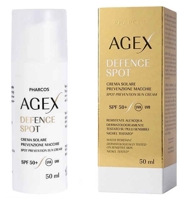 AGEX DEFENCE SPOT PHARCOS CREMA SOLARE PREVENZIONE MACCHIE 50 ML - Farmapre