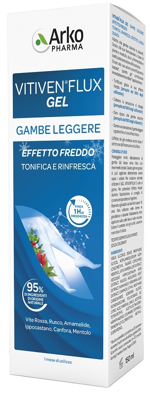 VITIVEN FLUX GEL EFFETTO FREDDO 150 ML - Farmapre