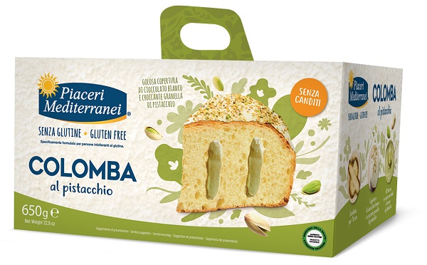 PIACERI MEDITERRANEI COLOMBA AL PISTACCHIO 650 G - Farmapre