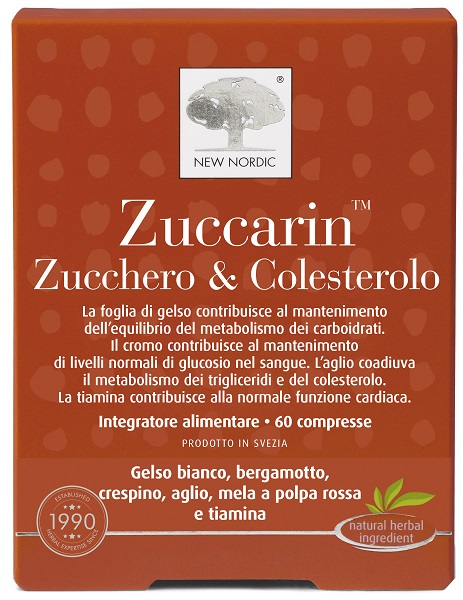 ZUCCARIN ZUCCHERO & COLESTEROLO 60 COMPRESSE - Farmapre