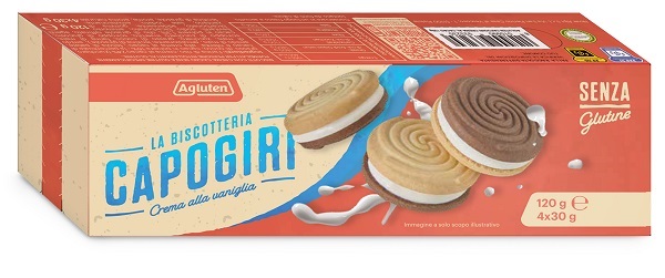AGLUTEN CAPOGIRI CREMA VANIGLIA 120 G - Farmapre