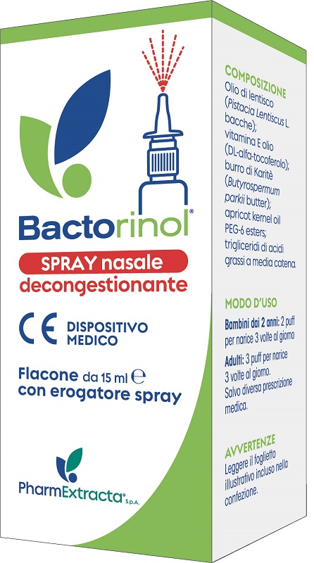 BACTORINOL SPRAY NASALE 15 ML - Farmapre