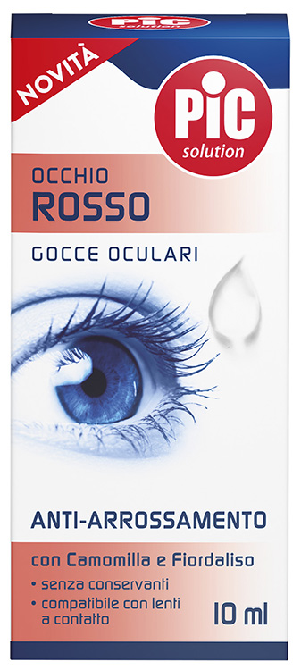 PIC GOCCE OCULARI OCCHIO ROSSO 10 ML - Farmapre