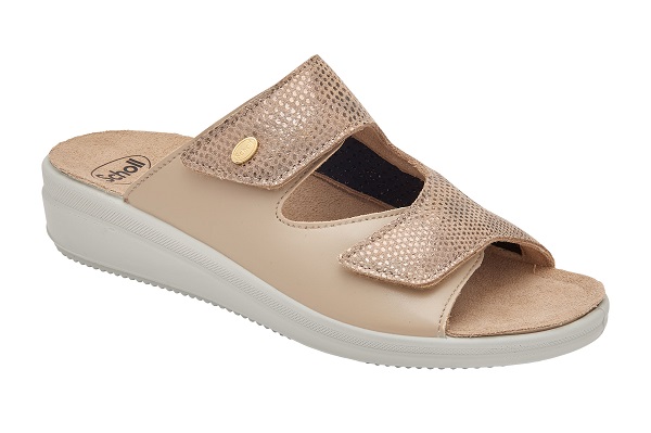 CALZATURA ANTONIA ELASTIC PRINTED SUEDE+SYNTH W LIGHT TAUPE 38 - Farmapre