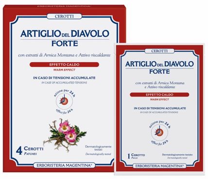 ARTIGLIO FORTE CEROTTI 4 PEZZI - Farmapre