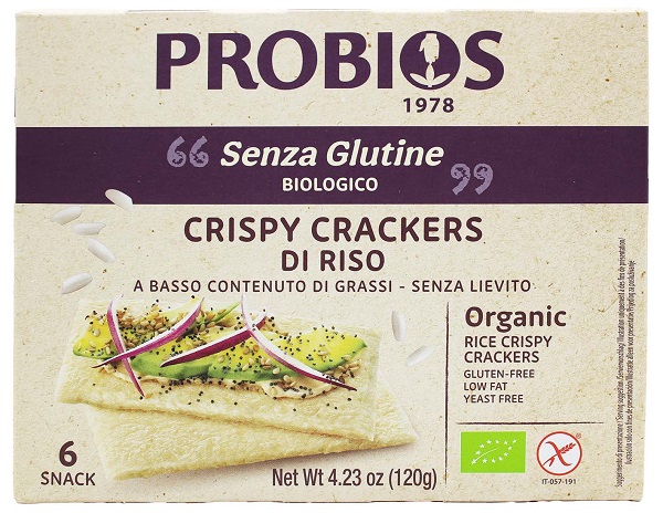 CRISPY CRACKERS RISO 6 PEZZI DA 20 G - Farmapre