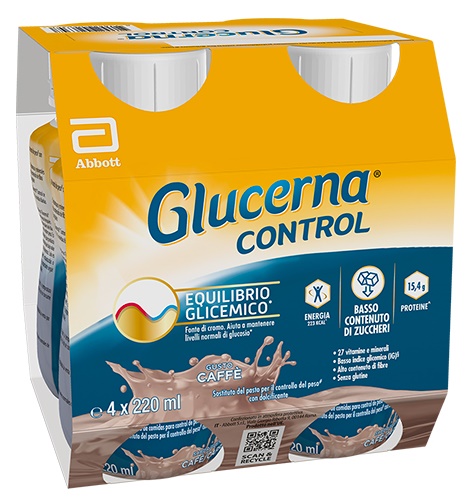 GLUCERNA CONTROL CAFFE'4X220 ML - Farmapre