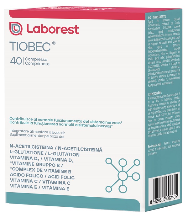 TIOBEC 40 COMPRESSE - Farmapre