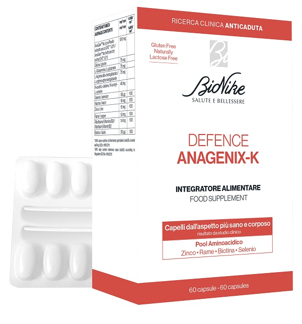 DEFENCE ANAGENIX K INTEGRATORE ALIMENTARE 60 CAPSULE - Farmapre