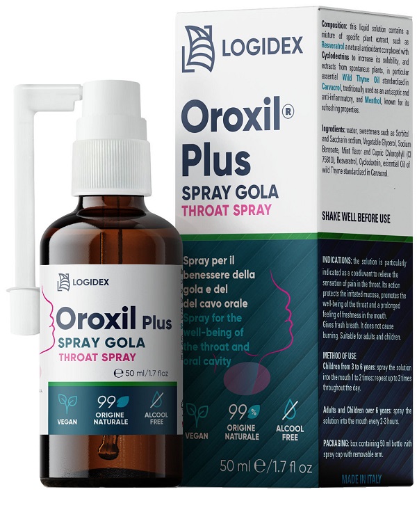 OROXIL PLUS SPRAY GOLA CAVO ORALE 50 ML - Farmapre