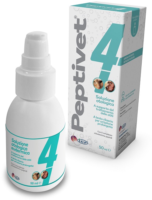 PEPTIVET 4 SOLUZIONE OTOLOGICA 50 ML - Farmapre