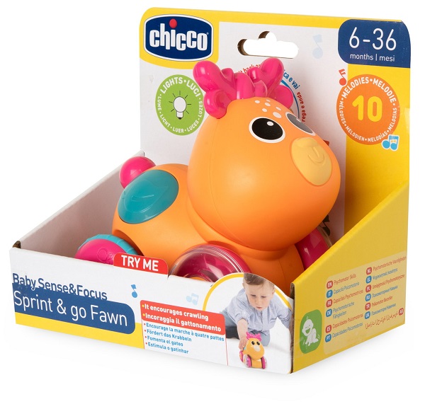CHICCO GIOCO BABY SENSE&amp;FOCUS CERBIATTO SPRINT&amp;GO - Farmapre