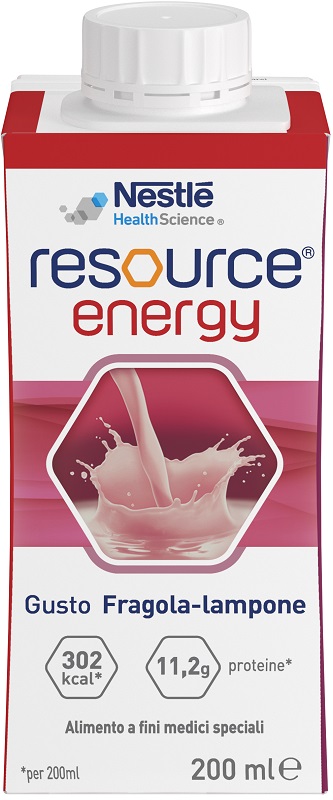 RESOURCE ENERGY FRAGOLA-LAMPONE 200 ML - Farmapre
