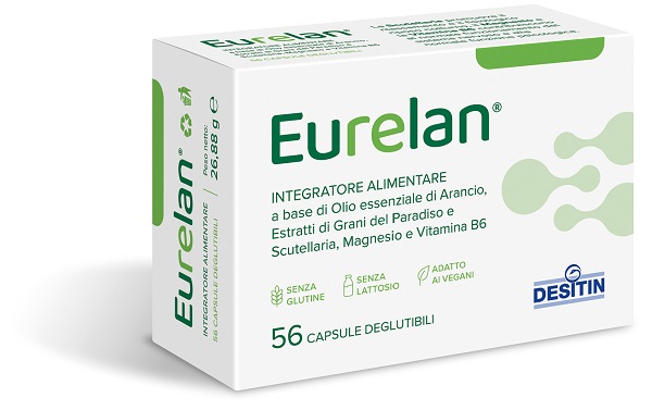 EURELAN 56 CAPSULE DEGLUTIBILI SENZA GLUTINE SENZA LATTOSIO - Farmapre