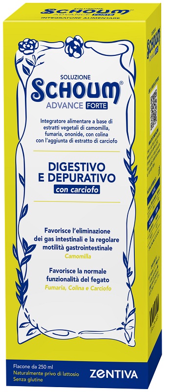SOLUZIONE SCHOUM ADVANCE FORTE 250 ML - Farmapre