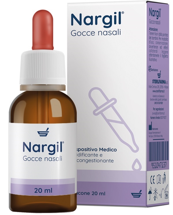 GOCCE NASALI NARGIL 20 ML - Farmapre