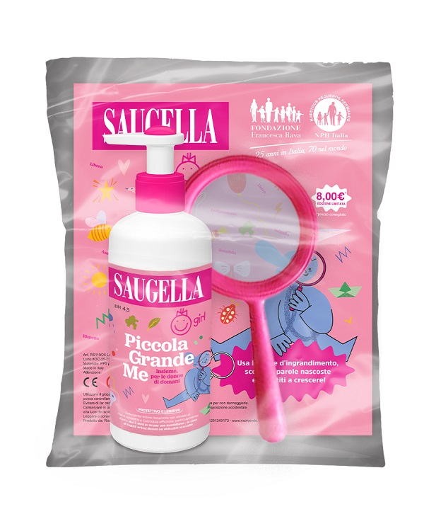 SAUGELLA PICCOLA GRANDE ME BUNDLE GIRL 200 ML + GADGET - Farmapre