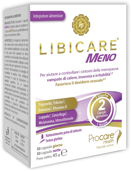 LIBICARE MENO 60 CAPSULE - Farmapre