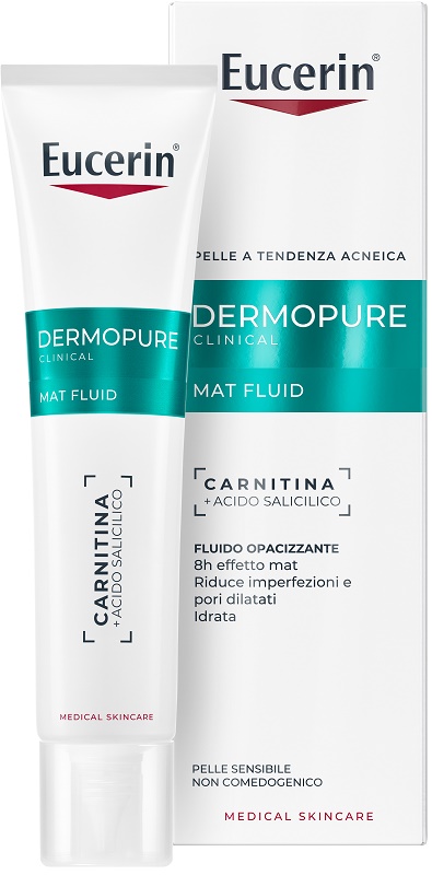 EUCERIN DERMOPURE CLINICAL FLUIDO OPACIZZANTE 40 ML - Farmapre