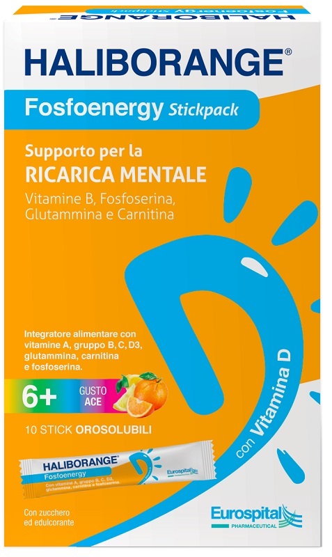 HALIBORANGE FOSFOENERGY 10 STICK OROSOLUBILI 15,2 G - Farmapre