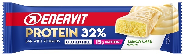 ENERVIT SPORT PROTEIN BAR 32% LEMON CAKE 48 G - Farmapre