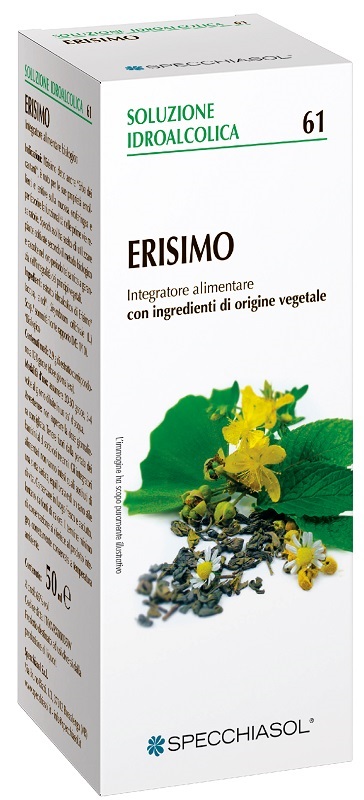 ERISIMO 61 SOLUZIONE IDROALCOLICA 50 ML - Farmapre