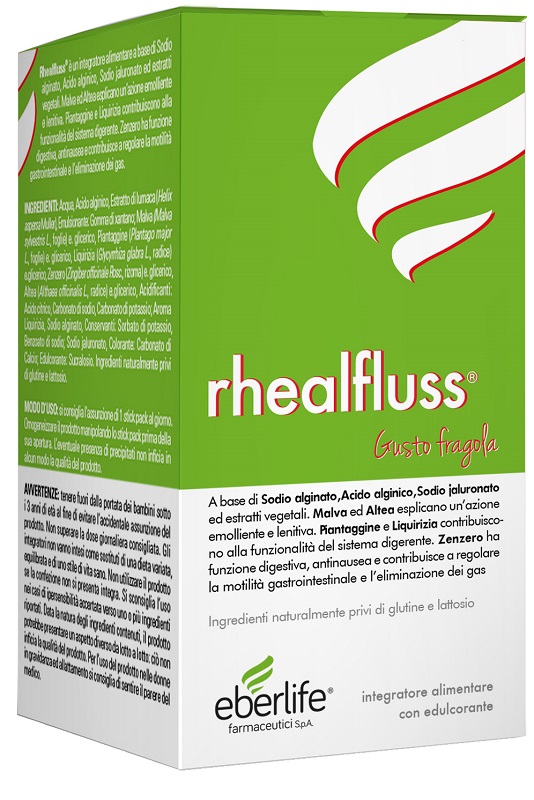 RHEALFLUSS FRAGOLA 20 STICKPACK DA 10 ML - Farmapre