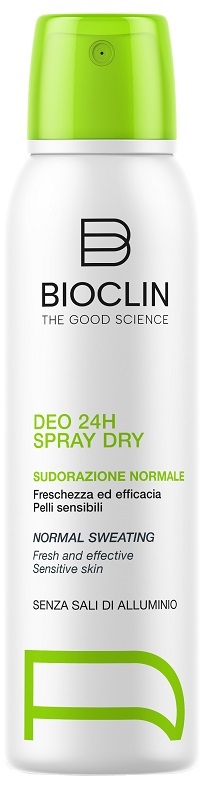 BIOCLIN DEO 24H SPRAY DRY NUOVA FORMULA 150 ML - Farmapre