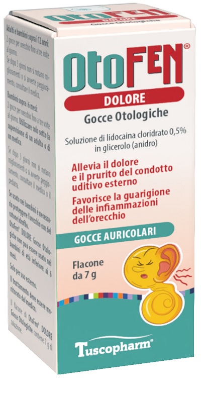 GOCCE OTOLOGICHE OTOFEN DOLORE 7 G - Farmapre