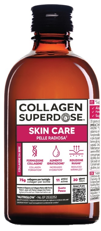 COLLAGEN SUPERDOSE SKIN CARE 300 ML COLLAGENE 75 G - Farmapre